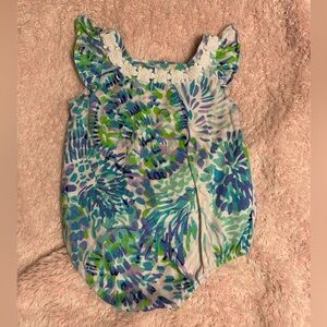 Lilly Pulitzer Bubble Baby Onesie